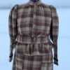 Jacket and blouse Inga brown